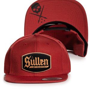 Sullen Clothing Lincoln Snapback Red Embroidered